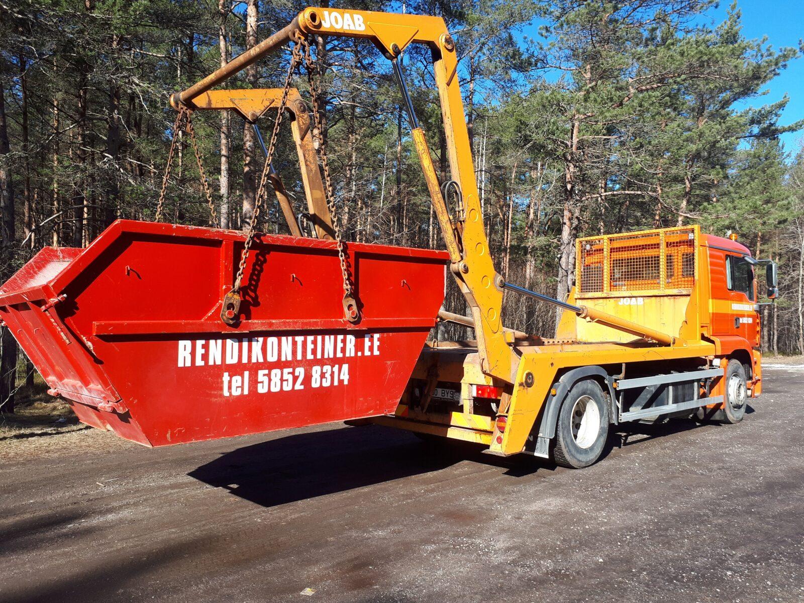 Liftdumper konteinerid